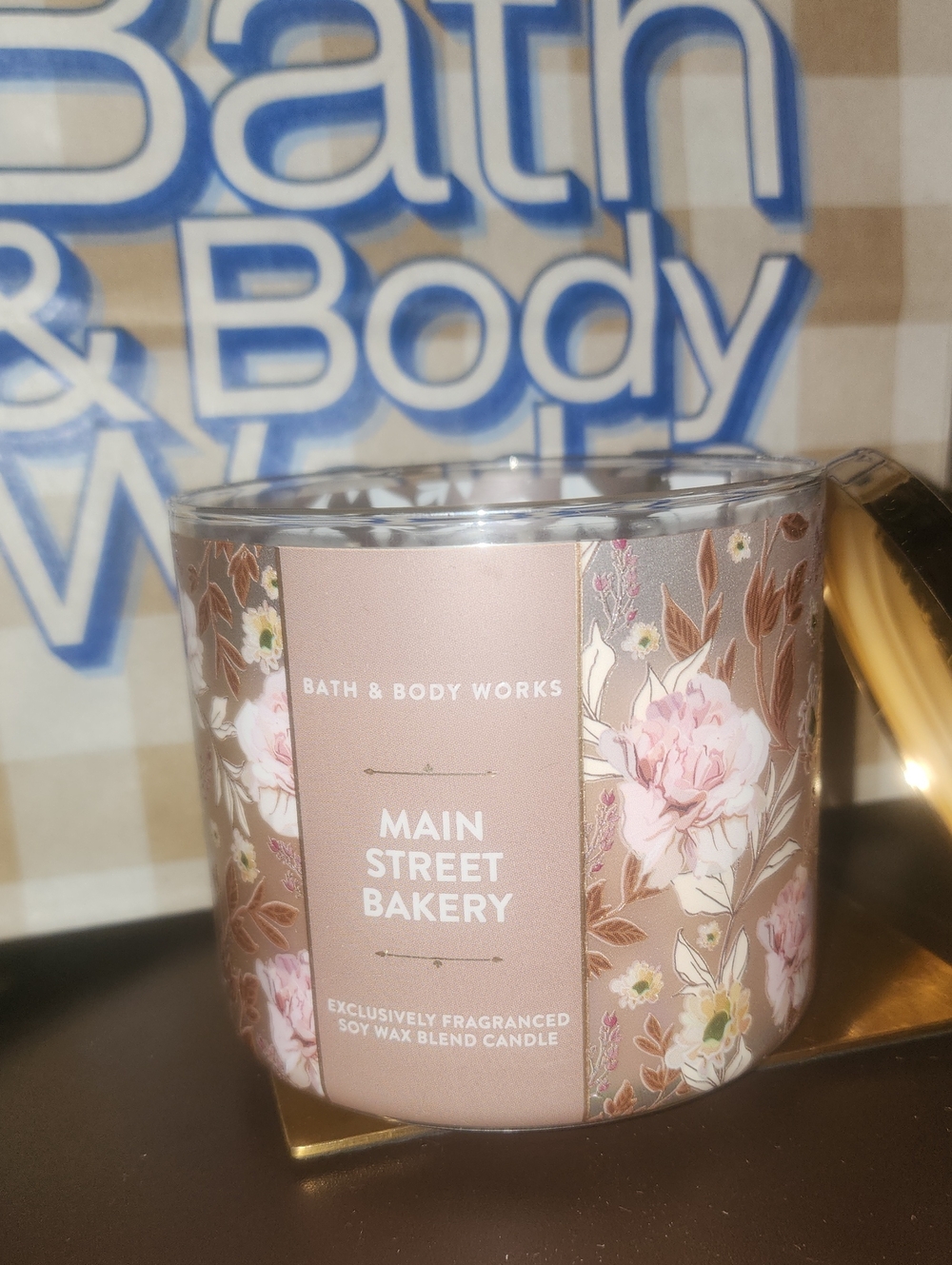 Main Street Bakery Candle Lg 3 Wick SOY